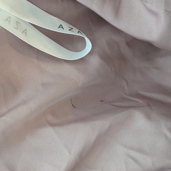 Azazie Blush Bridesmaid Dress Sz A2 - Picture 3 of 16